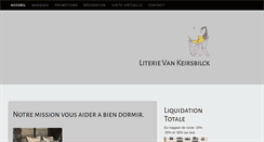 Desktop Screenshot of literievk.be